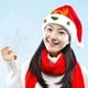 thumbnail image 5 of Fiudx Gorro de Papá Noel, Diseño de Terciopelo Suave, Estilo Navideño Clásico, Cálido y Cómodo, Decoración para Fiestas, Regalo Familiar, Talla Unisex, 35 X 25 Cm., 5 of 6