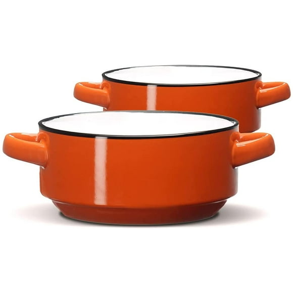 Soup Bowls with Handles