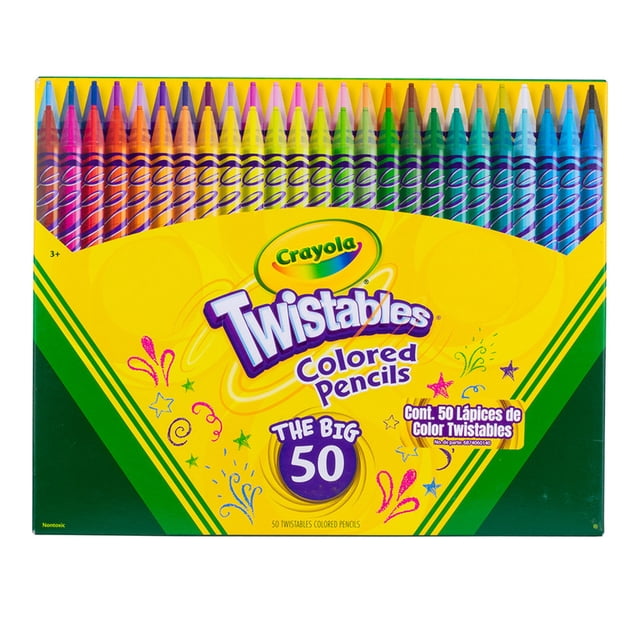 50 Colores Twistables Crayola