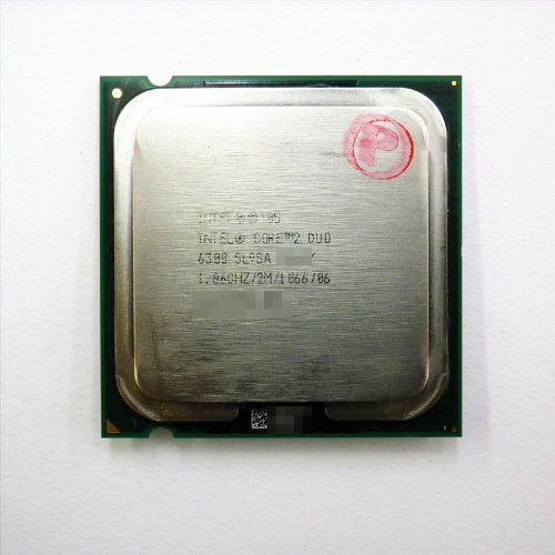 Intel Core 2 Duo E6300 1 86ghz 2mb Cpu Sl9sa Sl9ta Refurbished Walmart Com Walmart Com