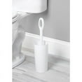 thumbnail image 3 of iDesign 92601 15.7" X 3.9" White Moda Toilet Bowl Brush & Holder, 3 of 5