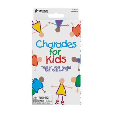 Pressman Charades for Kids Travel Version