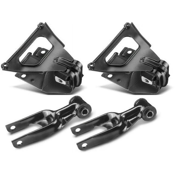 Engine Mount Kit 4 - Compatible with 2000 - 2005 Chevy Impala 3.8L V6 2001 2002 2003 2004