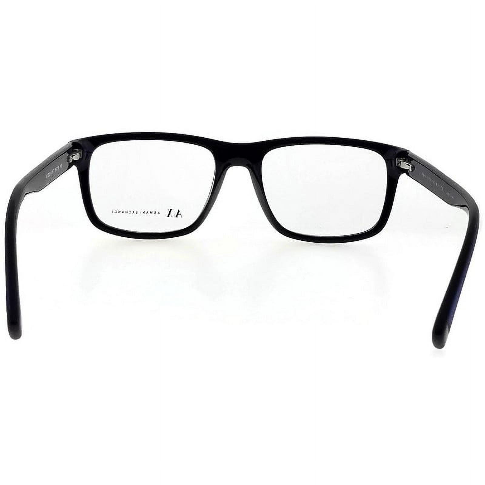 53MM ARMANI EXCHANGE Eyeglasses Black AX 8178 3025