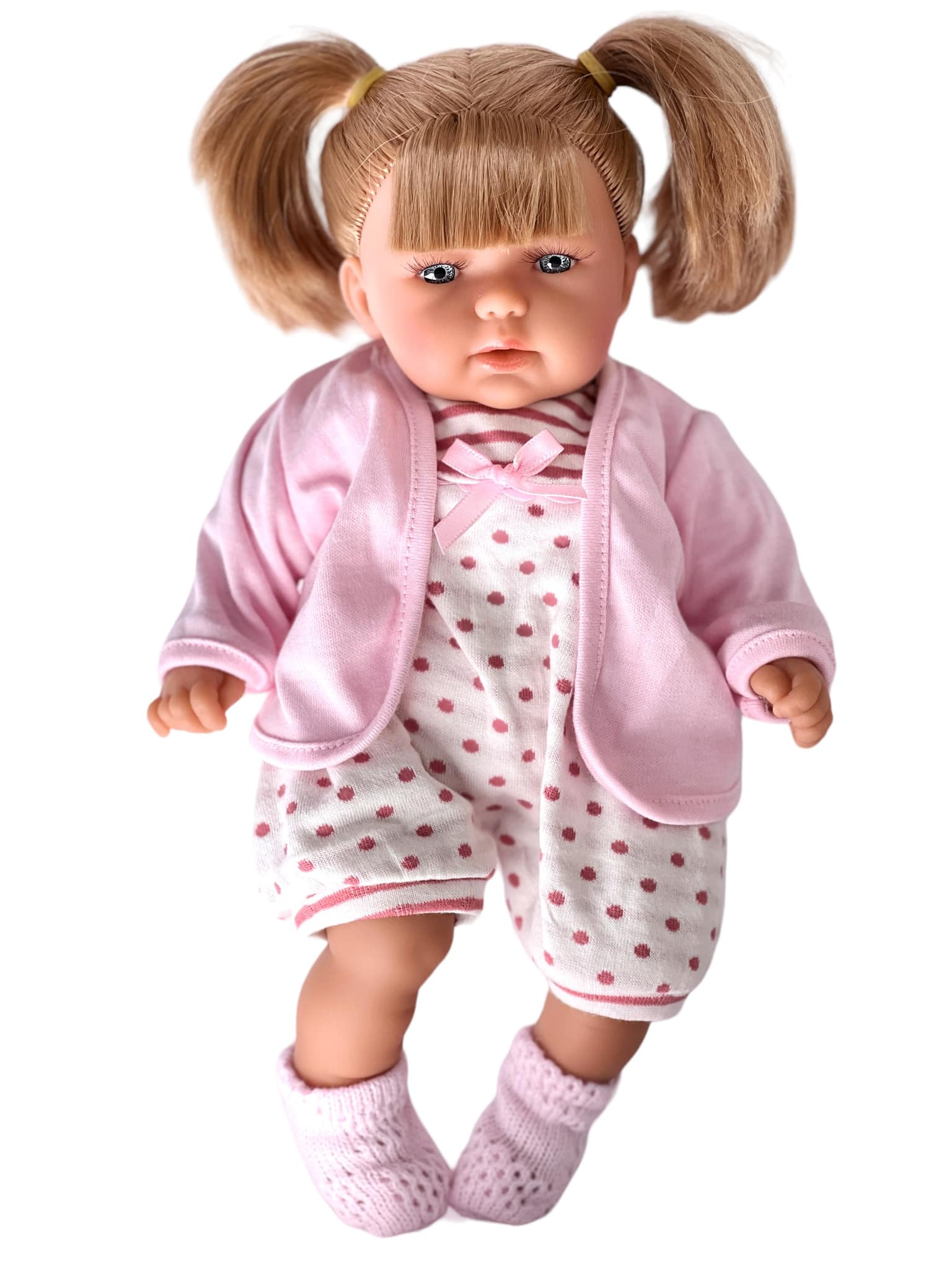 MBD 12 Inch Baby Girl Doll- Perfect for Ages 2+- Outfit Varies Pink or Blue