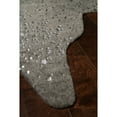 thumbnail image 3 of Loloi Bryce Faux Cowhide Graphite / Silver Area Rug, 3 of 3
