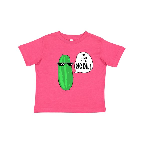 Inktastic I'm Kind of a Big Dill Pickle with Sunglasses Boys or Girls Toddler T-Shirt