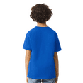 thumbnail image 3 of Gildan Youth Ultra Cotton T-Shirt, Youth Crewneck T-Shirt, Cotton Kids Short Sleeve Tee, Royal, XS, 3 of 5