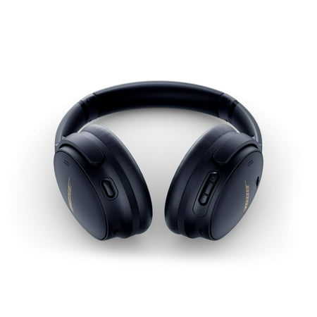 Bose - QuietComfort 45 Wireless Noise Cancelling Over-the-Ear Headphones - Midnight Blue