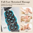 thumbnail image 3 of Cupilo Collapsible Foot Spa, Electric Rotary Massage Foot Bath with Circulation Heat, Bubble, Temp Control, 18 Motorized Shiatsu Massage Balls, Pedicure Foot Soak Tub for Feet Stress Relief, Gifts, 3 of 8