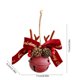 thumbnail image 3 of pstuiky Campanas navideñas, astas navideñas, lazo colgante, colgante para árbol de Navidad, decoración de ambiente festivo, 3 of 6