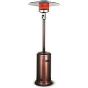 GASLAND Patio Heaters For Outdoor Use, 46,000 BTU Portable Propane Yard Heater with Anti-tilt and Flame-out Protection System, 87 Inches, ETL Certification, Bronze