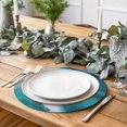 thumbnail image 6 of Round Placemats Ocean Scenery 15 inch Set of 4 Table Mats for Dining Table Waves Heat Resistant Non-Slip Kitchen & Home Decorative Place Mat Set, 6 of 8