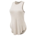 thumbnail image 3 of FashionMille Women's Casual Basic Loose Fit Sleeveless Crew Neck Soft Tank Top, 3 of 5