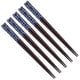 thumbnail image 5 of Palillos reutilizables, 5 pares de palillos, palillos de madera reutilizables, rendimiento probado, 5 of 8