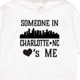 thumbnail image 3 of Inktastic Charlotte North Carolina Someone Loves Me Toddler Hoodie, 3 of 4