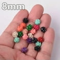 thumbnail image 5 of U8MO Flower Shape 8mm 10mm 12mm Artificial Coral Loose Beads Lot for Jewelry Making-White-8mm (30pcs), 5 of 7