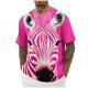 thumbnail image 2 of Tops para hombre, blusas y camisas de cuello redondo y manga corta para hombre, blusas casuales de moda con cuello redondo y estampado para hombre, blusas de poliéster para hombre., 2 of 6