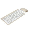 thumbnail image 4 of Combo Clavier Souris Combo Sans Fil 2.4G USB Ultraléger Portable Ergonomique Résistant à l'Usure Clavier et Souris pour Ordinateur Portable, 4 of 7