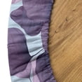 thumbnail image 5 of Ambesonne Romantic Leaves Fitted Round Tablecloth, Pattern of Leaves, 40"- 44" Diameter, Lilac Pale Eggplant, 5 of 5