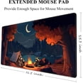 thumbnail image 6 of Cute Forest Desk Mat Large Mouse Pad Big Lofi Camping Outdoors Desk Pad Gaming Mousepad XXL Cartoon Anime Nature Aesthetic Extended Computer Laptop Keyboard Mouse Mat 31.5''''X15.7'''' Deskmat, 6 of 6