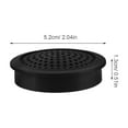 thumbnail image 3 of 4 cubiertas protectoras para altavoces de agudos de coche, color negro, rejilla de malla para altavoces de audio de automóvil, protección para subwoofer y agudos de coche., 3 of 7