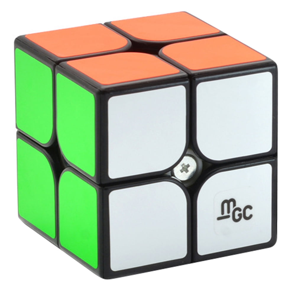 YJ MGC 2x2x2 M Magnetic Stickerless Magic Cube Speed Cube Puzzle USA Stock 