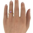 thumbnail image 2 of 14K Yellow Gold 1 CT Amethyst Ring Unique Solitaire Designer, 2 of 7
