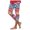 Light Blue, variant on YDFCWXW Capri Leggings for Women Floral Printed Plus Size Capris High Waist Knee Length Slim Fit Yoga Cropped Legging Light Blue, M