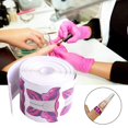 thumbnail image 2 of 100 Pcs Butterfly Nail Art Acrylic Nail/UV Gel Nail Extension Head form Guide Sticker, 2 of 7