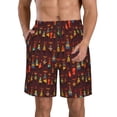 thumbnail image 1 of Balery Dancing African Women1 Traje de Baño Estilo Hawaiano para Hombre, Shorts de Secado Rápido con Bolsillos-Large, 1 of 6