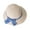 Beige, variant on Edvintorg Summer Children's Bow Decorated Hat Rope Beach Hat Sun Hat