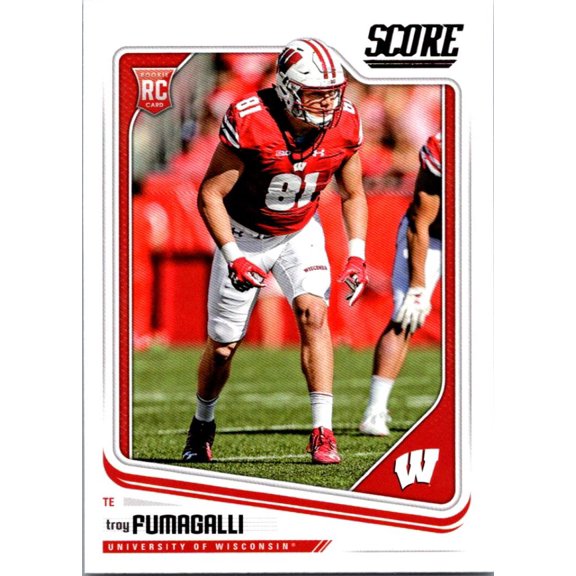 Collectible 2018 Score #427 Troy Fumagalli RC Rookie Football Trading Card