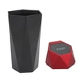 thumbnail image 3 of Car Trash Can, High Strength Red Black ABS Garbage Bin With Lid Leakproof Multipurpose Stylish For Vehicles For Office, 3 of 8