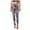 Floral Graffiti Print, variant on Luxalzxs Yoga Leggings for Women Classic Retro Color Floral Graffiti Print Sweatpants High Waisted Tummy Control Workout Legging Yoga Pants