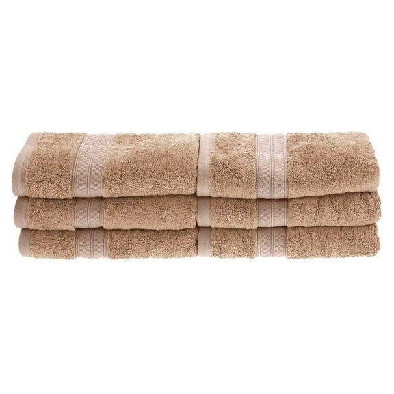 Rayon from Bamboo 650 GSM 6-Piece Hand Towel Set Sand
