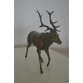 thumbnail image 5 of Nifao Running Deer Bronze Statue – Home Decor Sculpture, 15"L x 4"W x 13"H, 5 of 8