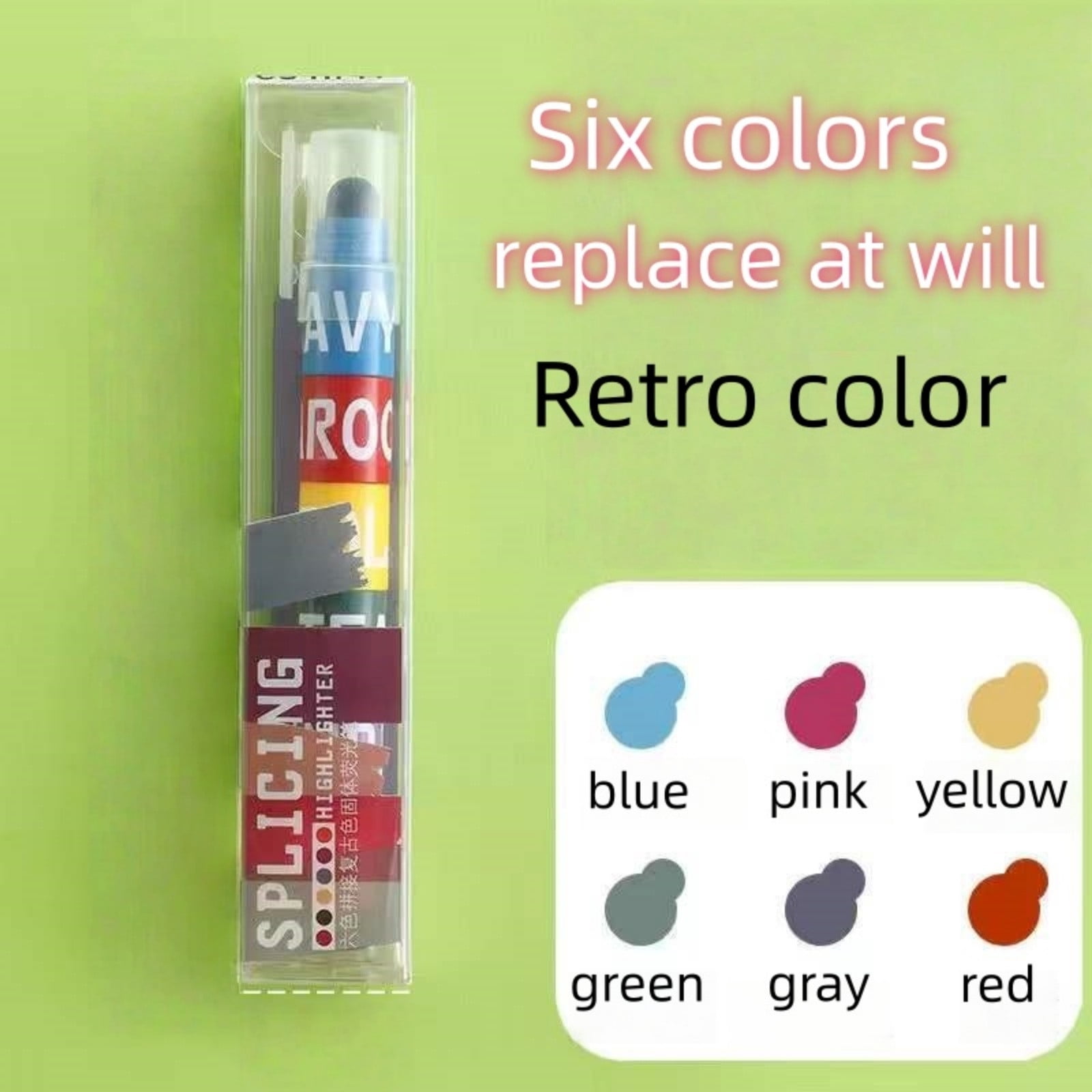 Highlighter Set 12 Colors Solid Gel Marker Pens Cute Color Pen For Bible Journal No Bleed Through Double Ended Highlighters For Adult Color