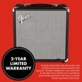 thumbnail image 4 of Fender Rumble 25 V3 Bass Amp for Bass Guitar, 25 Watts, with 2-Year Warranty 8 Inch Speaker, with Ov Fender AMPLIFICADOR PARA GUITARRA  BAJO FENDER 2370200000, 4 of 8