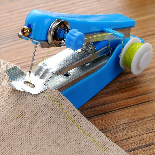 Mini máquina de coser de color aleatorio Máquina de coser portátil hecha a mano