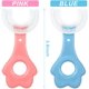 thumbnail image 2 of Paquete de 4 cepillos de dientes en forma de U para niños con cabezal de cepillo de silicona Cepillo de dientes de masaje blanqueador Cepillo de dientes tipo U Cepillo de dientes de boca entera con mango para niños Ormromra CZMR-ST128-1, 2 of 6