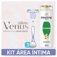 thumbnail image 1 of Kit Gillette Venus Intima, 3 Rastrillos para Mujer + Shampoo Pantene 300ml, 1 of 5