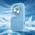 thumbnail image 1 of JZCHUNTOY Handheld Fan, 1 Pc Portable 5 Speed Strong Wind Electric Fan, Lightweight One Button Control Cooling Device, Personal Desktop Outdoor Fan for Home Office Camping Hiking Beach Travel, 1 of 7