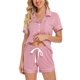 thumbnail image 1 of Set de pijama Lounge Anjue para mujer B-Dusty Rose talla M, 1 of 5