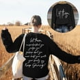 thumbnail image 5 of HNMKIU Womens Sweatshirt Oversized Sweatshirts Crewneck Long Sleeve Pullover Oversized Sweatshirt for Women Black,M, 5 of 5