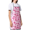 thumbnail image 4 of Fuzoiu Breast Cancer Ribbons Awareness Print Kitchen Cooking Aprons,Kitchen Cooking BBQ Aprons,Chef Apron with 2 Pockets for Men Women,Art Aprons for Painting Pottery Ceramics, 4 of 7