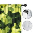 thumbnail image 4 of Camouflage 52x84in(132x213cm) Curtains 2 Panels for Kids Bedroom, Window Drapes for Kids Boys Girls Bedroom Curtains Designed To Spark Joy and Creativity, 4 of 5