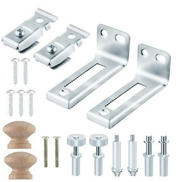 EASTIN 1Set Bifold Door Hardware Repair Kit Closet BiFold Sliding Door Accessories