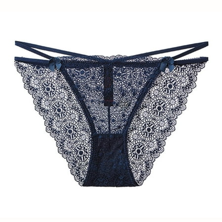 

Women s Sexy G-String Underwear Cute Girls Hipster Low Waist Lace Floral Hollow Briefs Ladies Panties Underpants