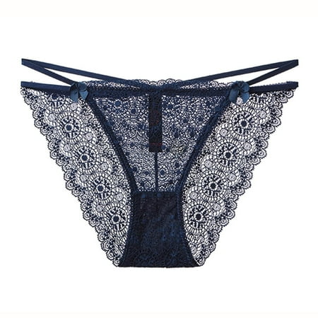 

Women s Sexy G-String Underwear Cute Girls Hipster Low Waist Lace Floral Hollow Briefs Ladies Panties Underpants